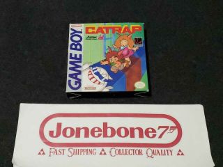 Gameboy Game Boy Catrap Box Only No Game Cat Trap Rare Nintendo