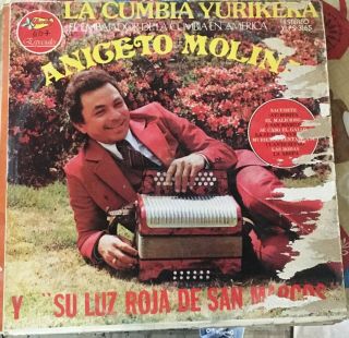 “tejano Tex - Mex” “aniceto Molin” “la Cumbia Yurikera” " Rare Lp "