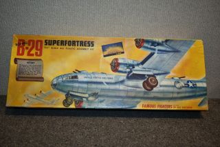 1954 The Aurora Line Boeing B - 29 Superfortress Rare First Issue