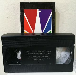 NBC 75TH ANNIVERSARY SPECIAL TV Show VHS Ultra Rare PROMO 3