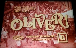 16mm Trailer: Oliver - 1968 Best Picture Winner Classic Musical Tale - Rare