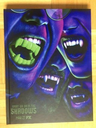 What We Do In The Shadows Fx Tv Series Fyc Press Kit Book Special Ltd.  Ed.  Rare