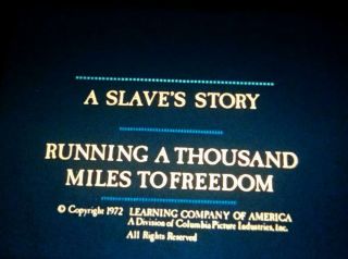16mm Film: A Slave 