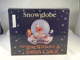 Neca A Year Without Santa Claus Snow Globe - Rare