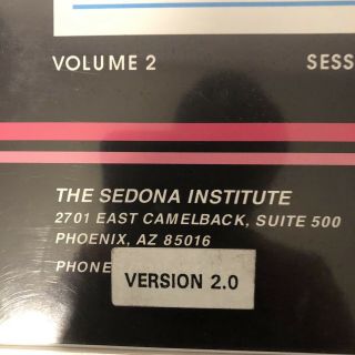 Rare The Sedona Method VHS Tapes Volume 5 - 8 2