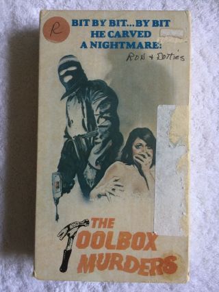 The Toolbox Murders (prev.  Viewed Vhs) Vci Home Video Rare Htf