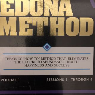 Rare The Sedona Method VHS Tapes Volume 1 - 4 2