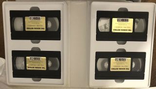 Rare The Sedona Method VHS Tapes Volume 1 - 4 5