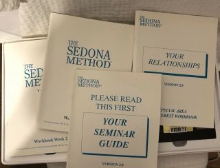 Rare The Sedona Method VHS Tapes Volume 1 - 4 6