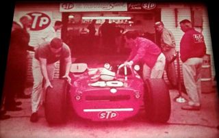 16mm film: A QUIET REVOLUTION - STP Turbine promo at the 1967 Indy 500 - RARE 5