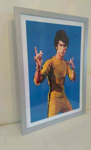 Rare Vintage Bruce Lee Hong Kong Promotional Poster For ‘game Of Death