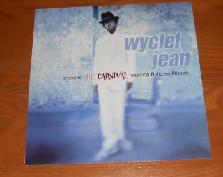 Wyclef Jean The Carnival Poster 2 - Sided Flat Square 1997 Promo 12x12 Rare