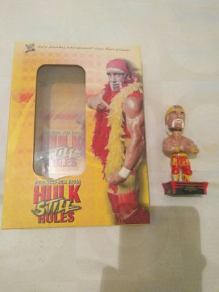 Hollywood Hulk Hogan Bobblehead Figure Hulk Still Rules Wwe Wcw Njpw Rare