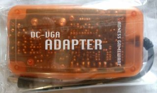 Sega Dreamcast Dc To Vga Video Game Adapter Madness Gameware Rare