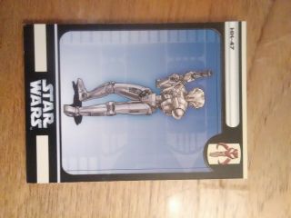 Star Wars Miniatures Champions of the Force 57 HK - 47 Very Rare 2