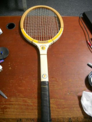Rare Vintage Pennant Jr.  Pro Wood Tennis Racquet 26 " Long