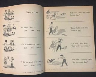 Dick and Jane 1960 ' s,  Think - And - Do Workbook Book 1962  Rare VTG 4