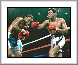 Muhammad Ali - Boxing Legend - Rare Hand Signed Autograph