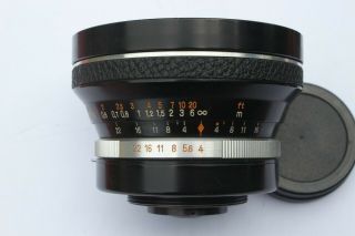 VERY RARE Carl Zeiss Jena Flektogon 25mm f4 wide angle lens M42 4/25 CZJ 7