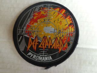 Patch Def Leppard " Pyromania " Vintage Rare