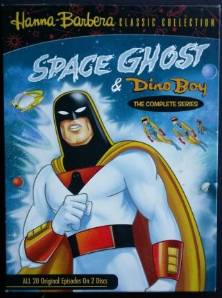 Space Ghost & Dino Boy: The Complete Series (dvd,  2007,  2 - Disc Set) Rare Oop
