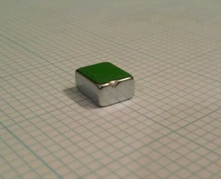 100 Scrap NEODYMIUM Hard Drive Magnets.  Strong Rare Earth 1/2 × 3/8 × 1/4 