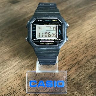 Rare Vintage 1980 Casio H110 Marlin Digital Diver Watch Module 106 Made In Japan
