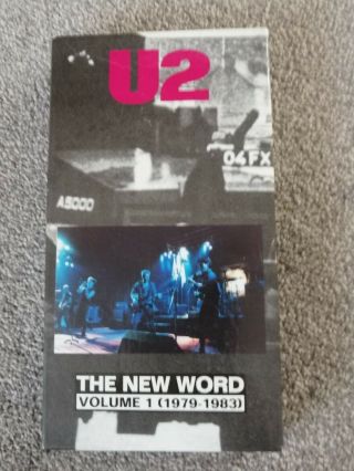 U2 Rare 3cd Box Set.  The Word.  Volume 1 (1979 - 1983) 53 Tracks.  Ftbx 0028/29/30