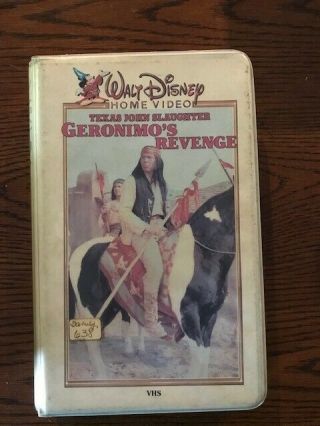 Walt Disney Home Video Geronimo 