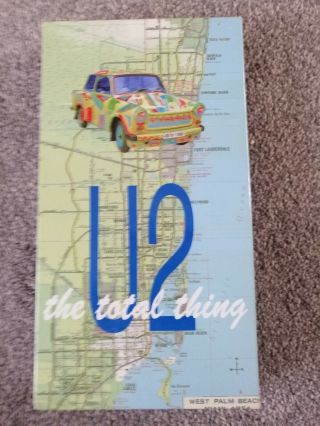 U2.  Rare 2 Cd Box Set.  The Total Thing.  27tracks,  Inc 