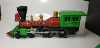 Rare Vintage Lionel Train 8716 Lionelville General 4 - 4 - 0 Circus Locomotive Green