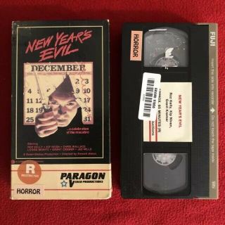 Year ' s Evil Paragon Video VHS RARE HORROR VHS SLASHER 2
