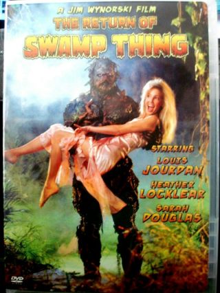 The Return Of Swamp Thing (dvd,  2008) Rare Oop World Ship Avail