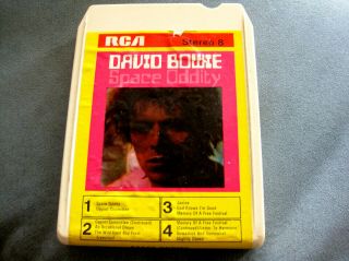 Rare Uk David Bowie Space Oddity 8 Track Tape - Rca P8s - 2101