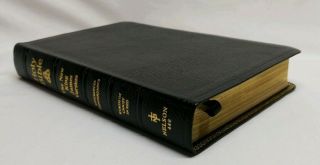 Rare King James Version Holy Bible Black Leather Nkjv 1983 Nelson