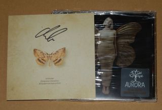 Aurora All My Demons Greeting Me As A Friend Uk Signed Autographed Cd Rare