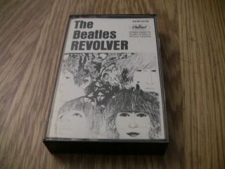 Music Cassette Tape Vintage Rare The Beatles Revolver