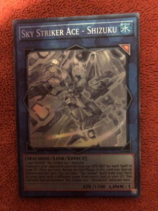 Yugioh Custom Orica Proxy Card – Ghost Rare Sky Striker Ace - Shizuku