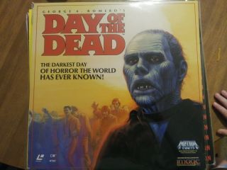 Day Of The Dead Laserdisc Ld Very Rare George A.  Romero