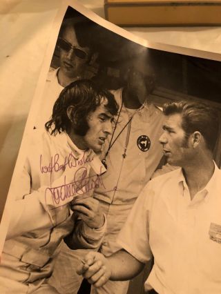 Rare Jackie Stewart Formula One Racing Signed Autographed 8 x 10 Photo 5