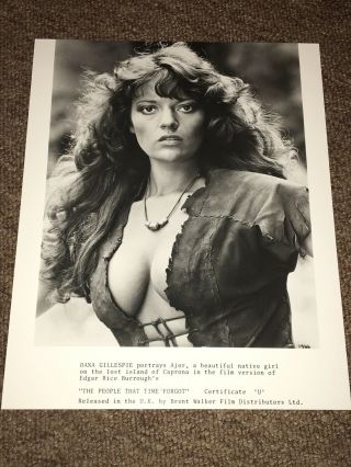 Dana Gillespie - Very Rare Press Photograph.  The People That Time Forgot
