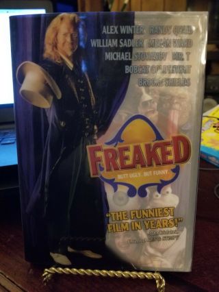 Freaked (1993) Anchor Bay 2 - Disc Special Edition Dvd Comedy Horror Cult Oop Rare