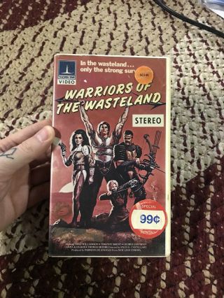 Warriors Of The Wasteland Vhs Rare Post Apocalyptic Horror Sci Fi Thorn Emi