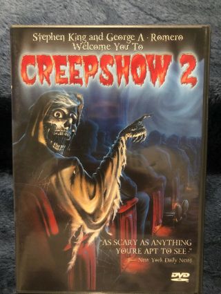 Oop Rare Creepshow 2 (dvd,  2001) Stephen King George Romero