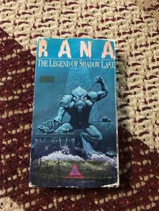 Rana The Legend Of Shadow Lake Vhs Rare Horror Active Home Video Monster Slasher