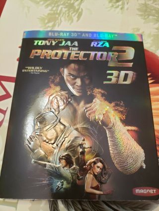 The Protector 2 3d,  Blu - Ray,  With Rare Slipcover