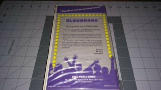 BLOODRAGE Betamax Beta Not VHS RARE Late 70 ' s Low - budget Horror Camp 2