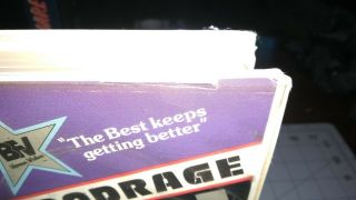 BLOODRAGE Betamax Beta Not VHS RARE Late 70 ' s Low - budget Horror Camp 4