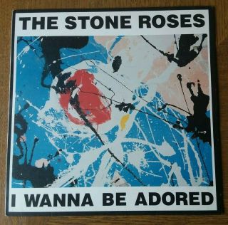 The Stone Roses I Wanna Be Adored - Rare 12 " Vinyl Single Oasis The Smiths