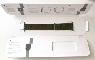 Rare Authentic Nike Cargo Khaki Apple Watch Sport Loop Band 42mm/44mm Oem / Htf